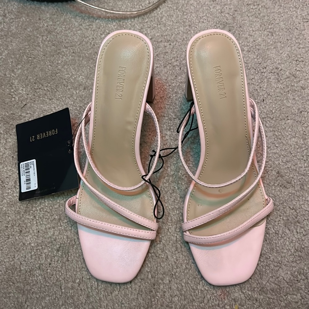 Pink heels